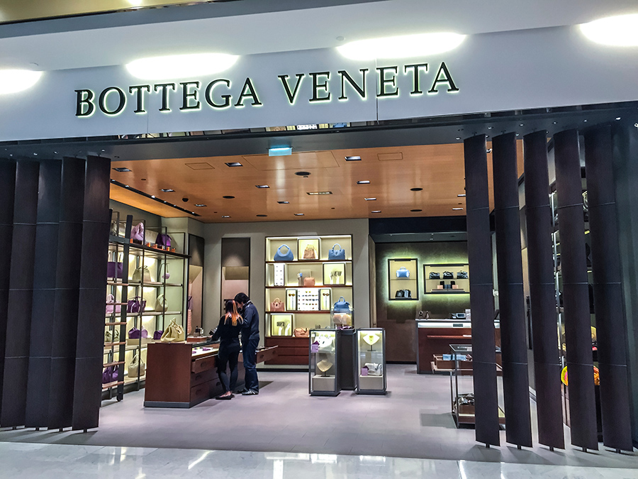 Sklep Bottega Veneta w Paryżu
