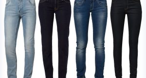 Modne damskie jeansy rurki