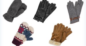 Ciepłe damskie rękawiczki zimowe