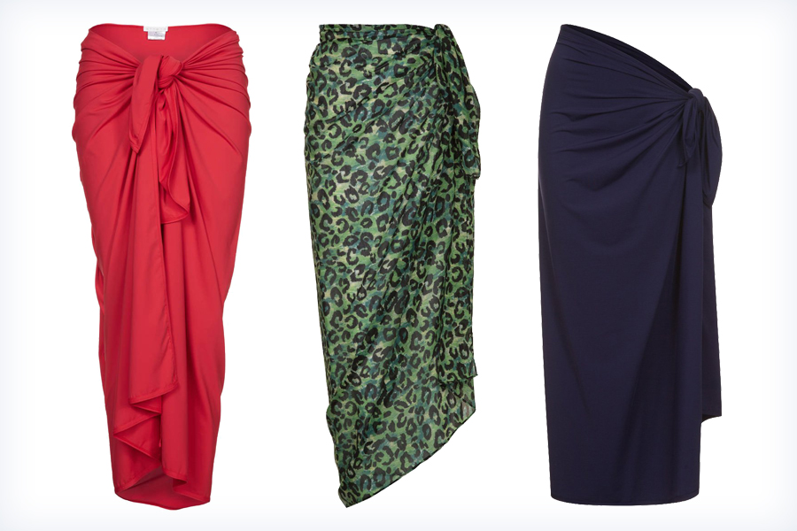 Długie, letnie sarongi dla kobiet