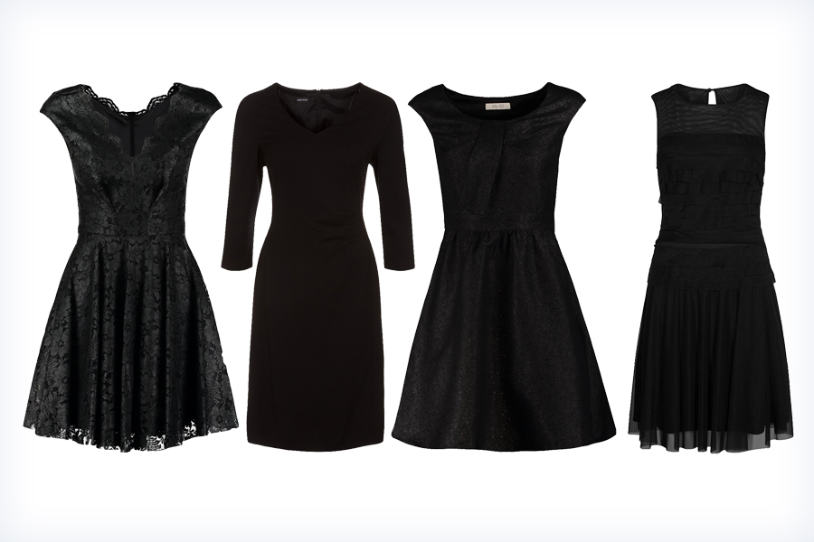 Damskie, stylowe małe czarne sukienki